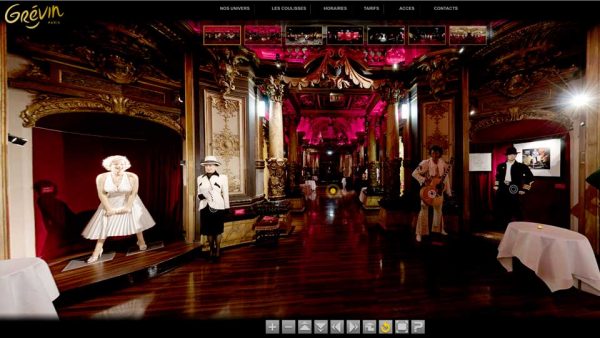 Visites virtuelles 360° d'un Musée
